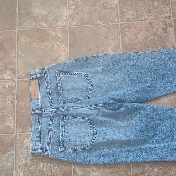 GUC Pacsun High Rise Straight Distressed Button Front Jeans Size 25 - Picture 5 of 5